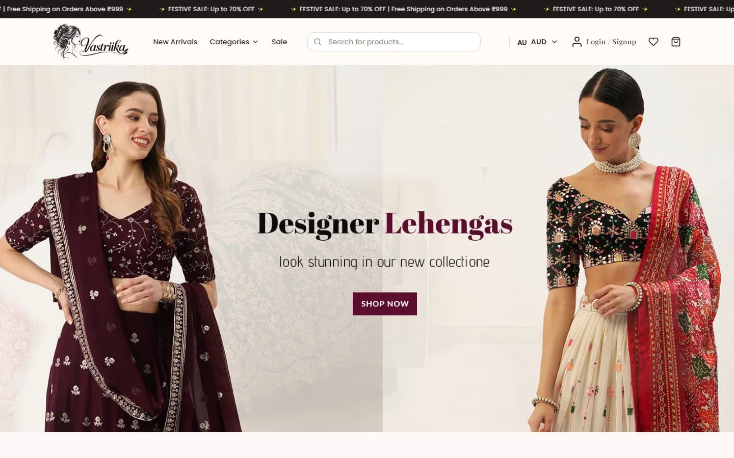Vastriika home page